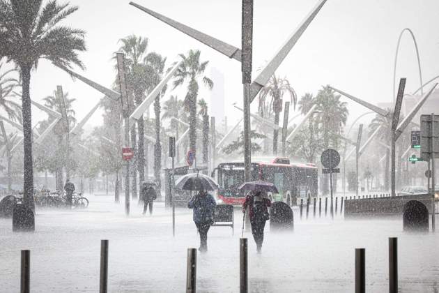 pluja barcelona aiguats dana foto montse giralt