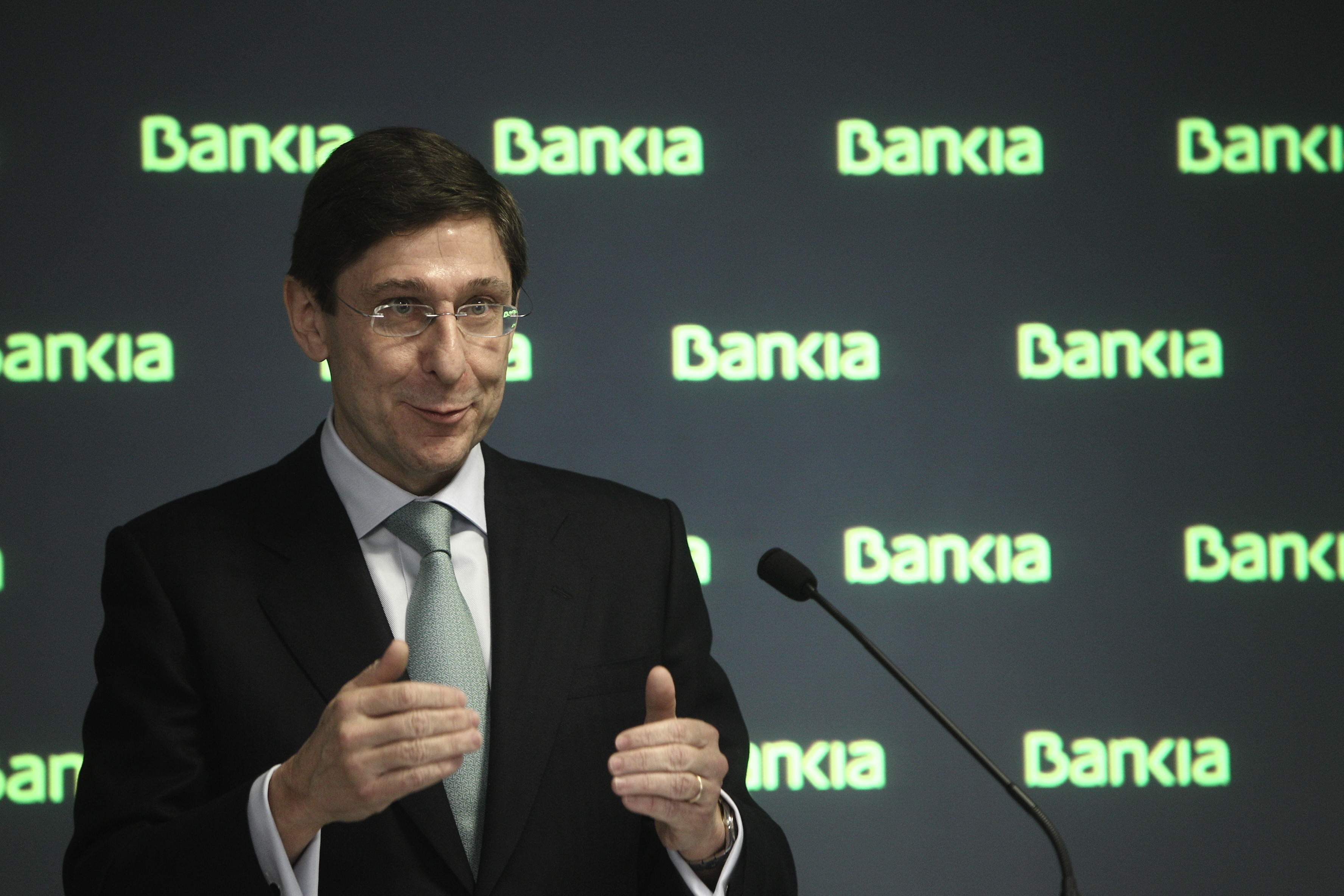 José Ignacio Goirigolzarri durante su etapa en Bankia. EP