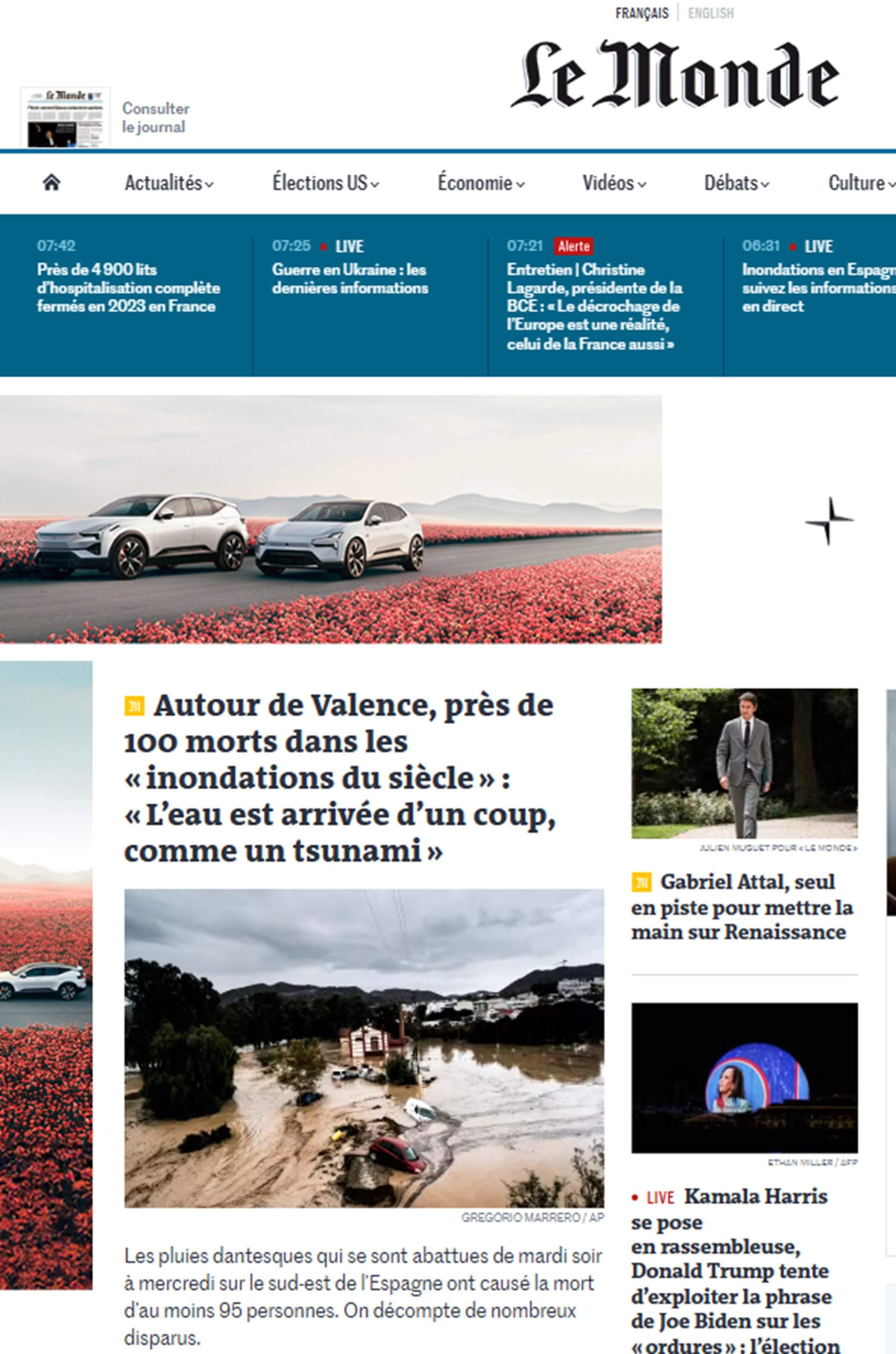 portada Le Monde