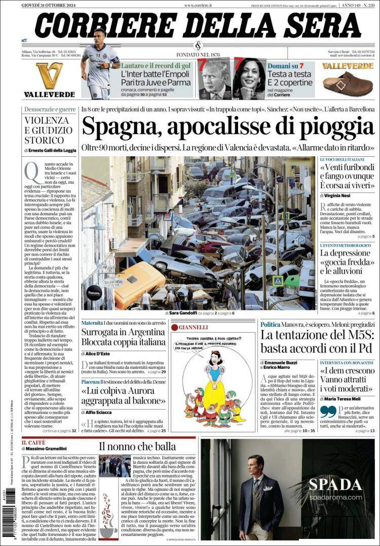 corriere della sera.750