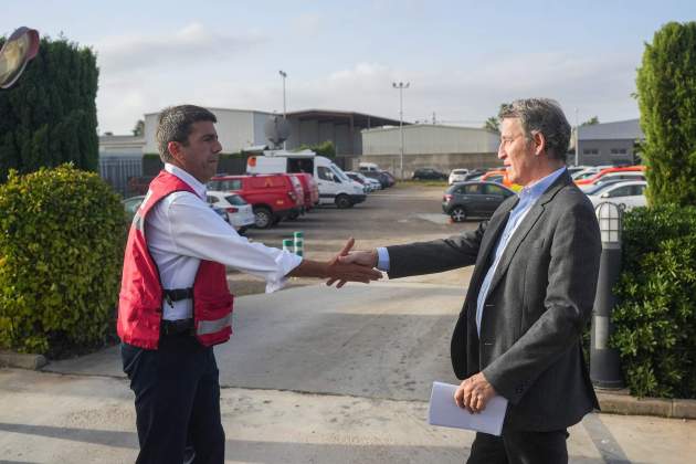 carlos mazón alberto núñez feijóo valència dana aiguats inundacions foto europa press