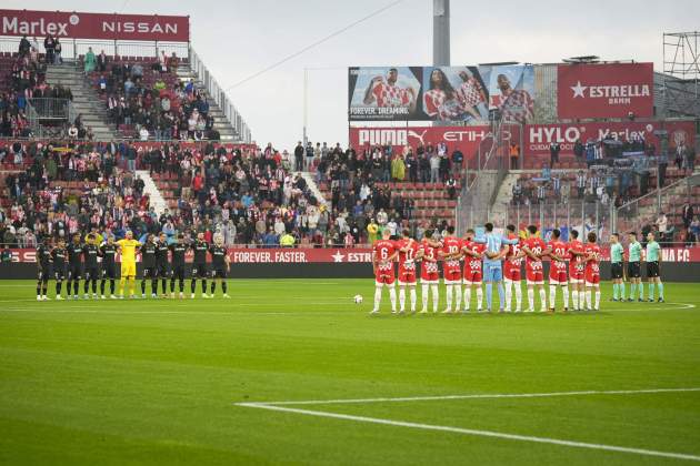 Girona Leganés minut silenci DANA EFE