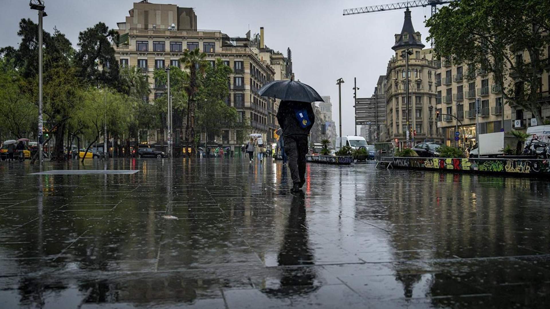 Noviembre dejará más lluvias en Catalunya: nuevo episodio de aguaceros locales en la costa