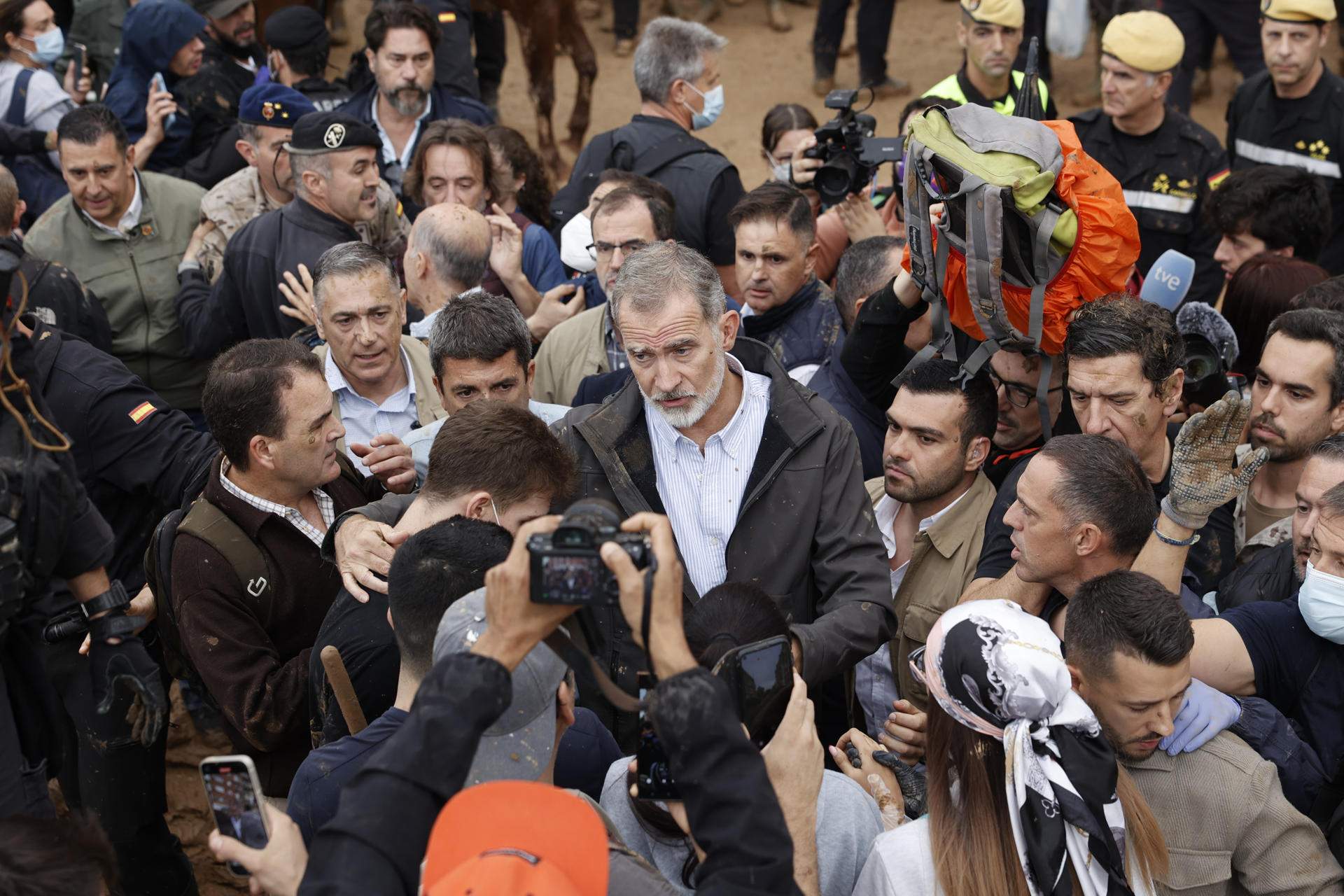 rei escridassada dana paiporta temporal valencia. EFE