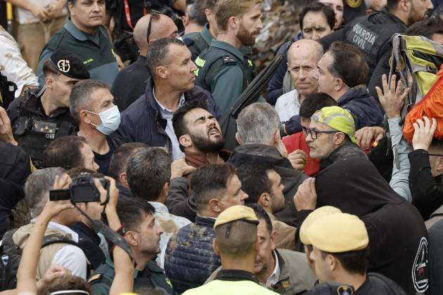 caos paiporta dana temporal valencia. EFE