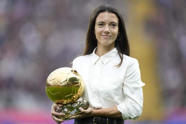 Aitana Bonmatí Balón de Oro Montjuïc / Foto: EFE