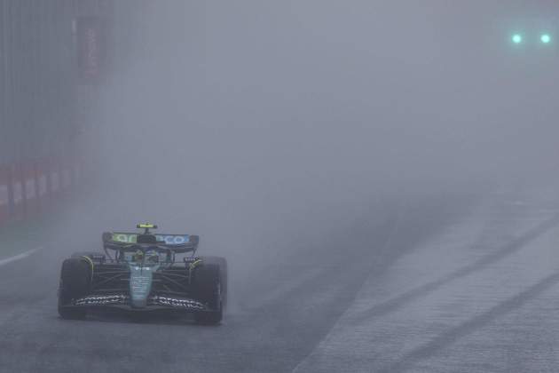 Fernando Alonso durante el Gran Premio del Brasil en Interlagos / Foto: EFE