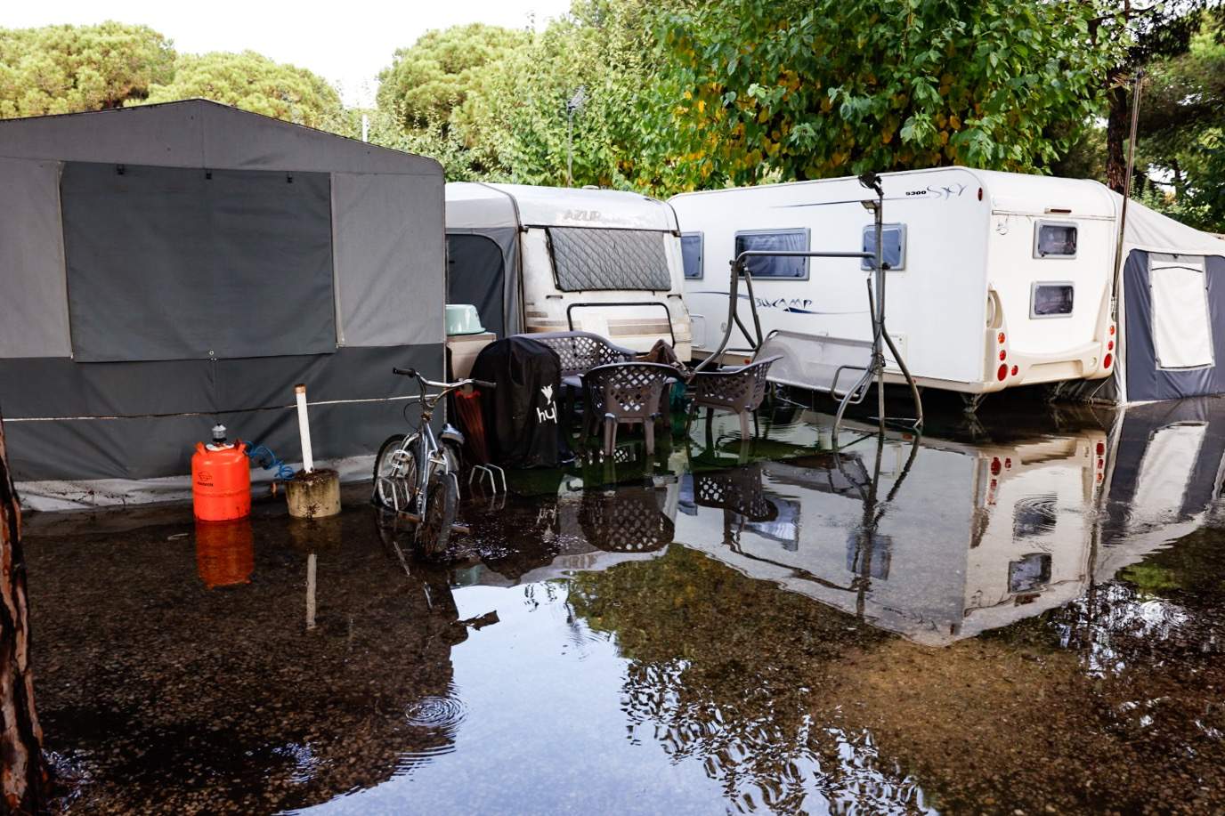 El Govern analiza la seguridad de 16 campings situados en zonas inundables, una parte importante en el Pirineu