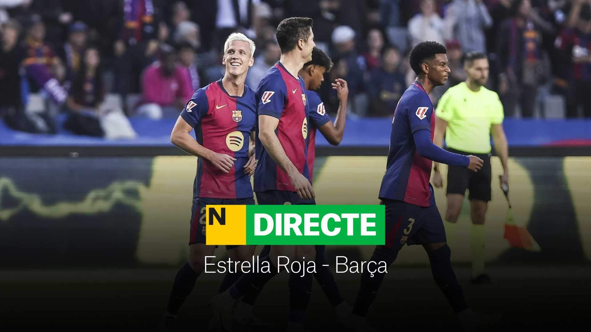 Estrella Roja - Barça de la Champions League, DIRECTE | Resultat, resum i gols