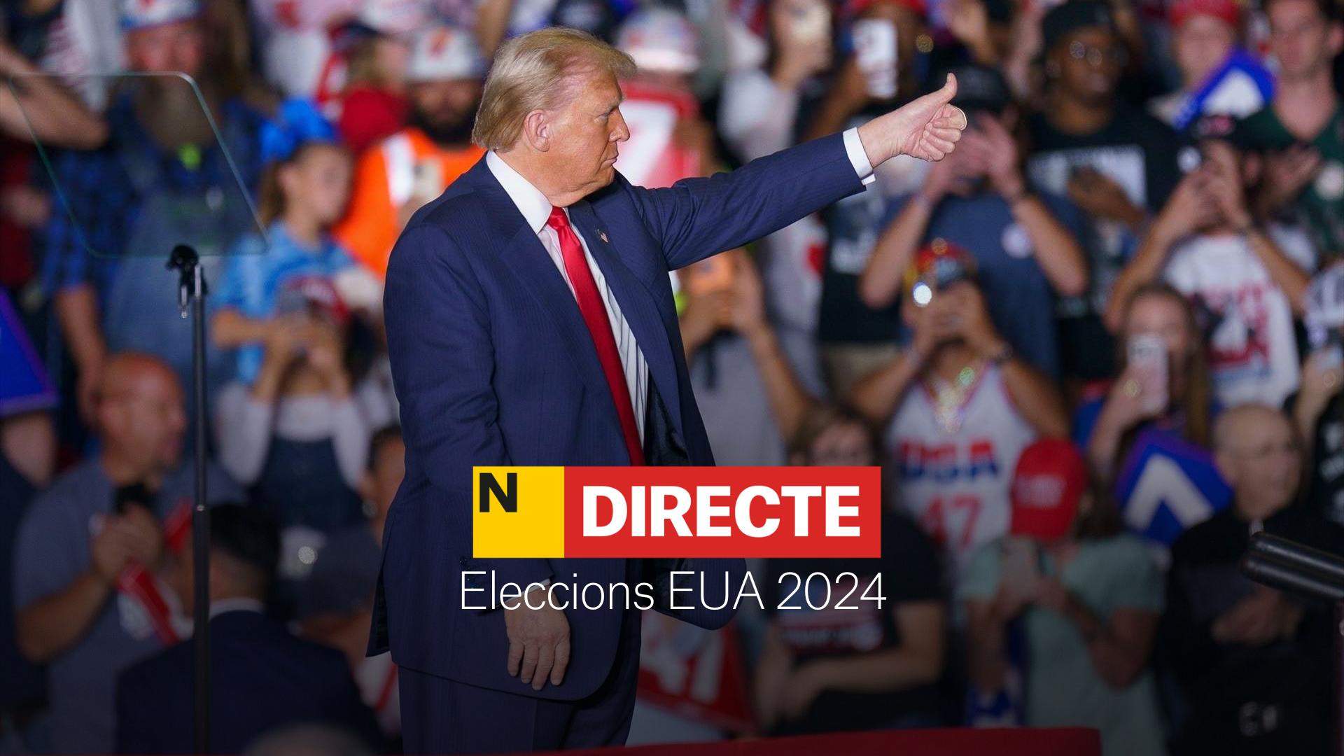 Eleccions Estats Units 2024, DIRECTE | Kamala Harris reconeix la victòria de Donald Trump