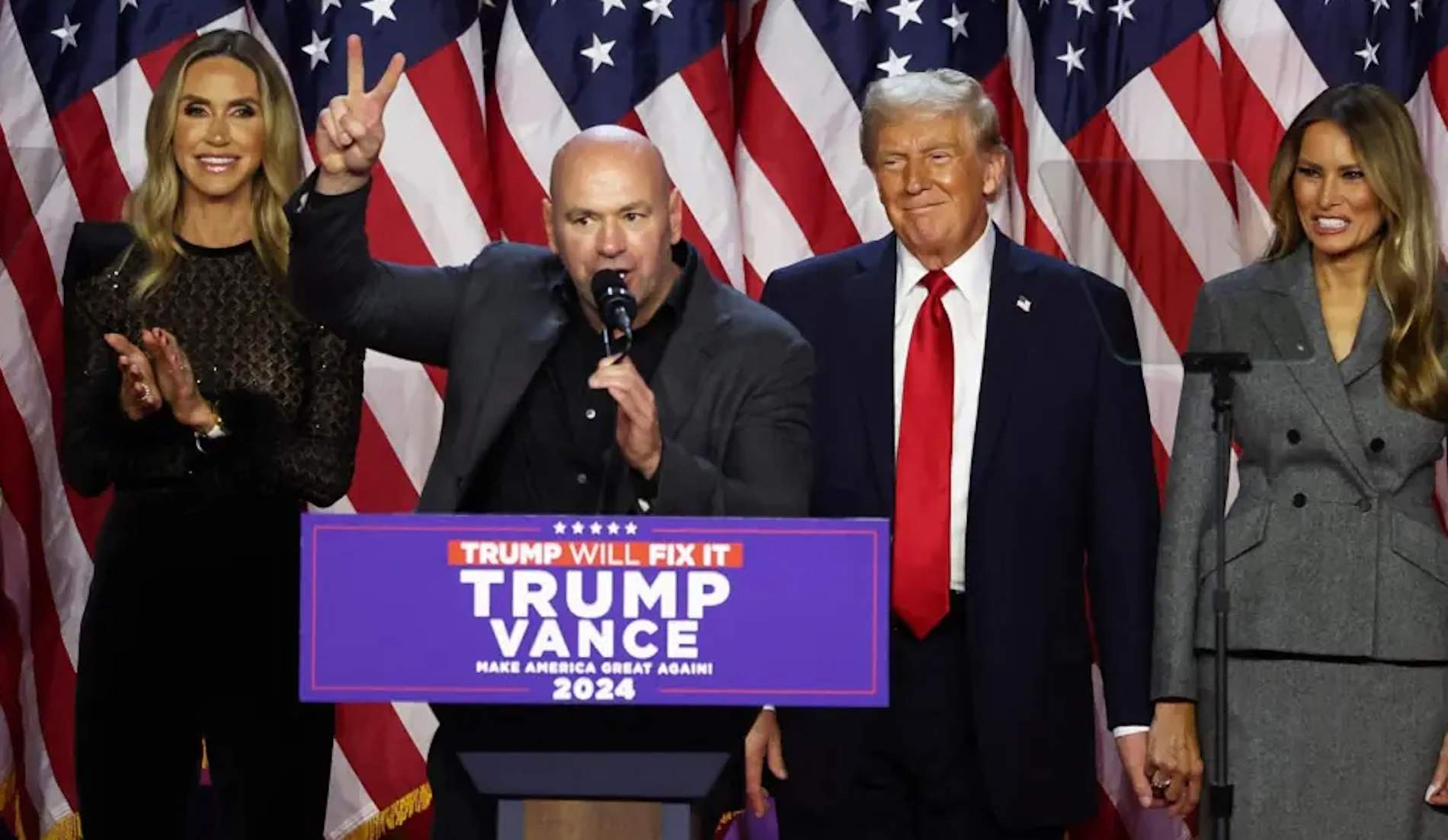 Qui és Dana White, l'home amb qui Donald Trump ha celebrat la victòria?