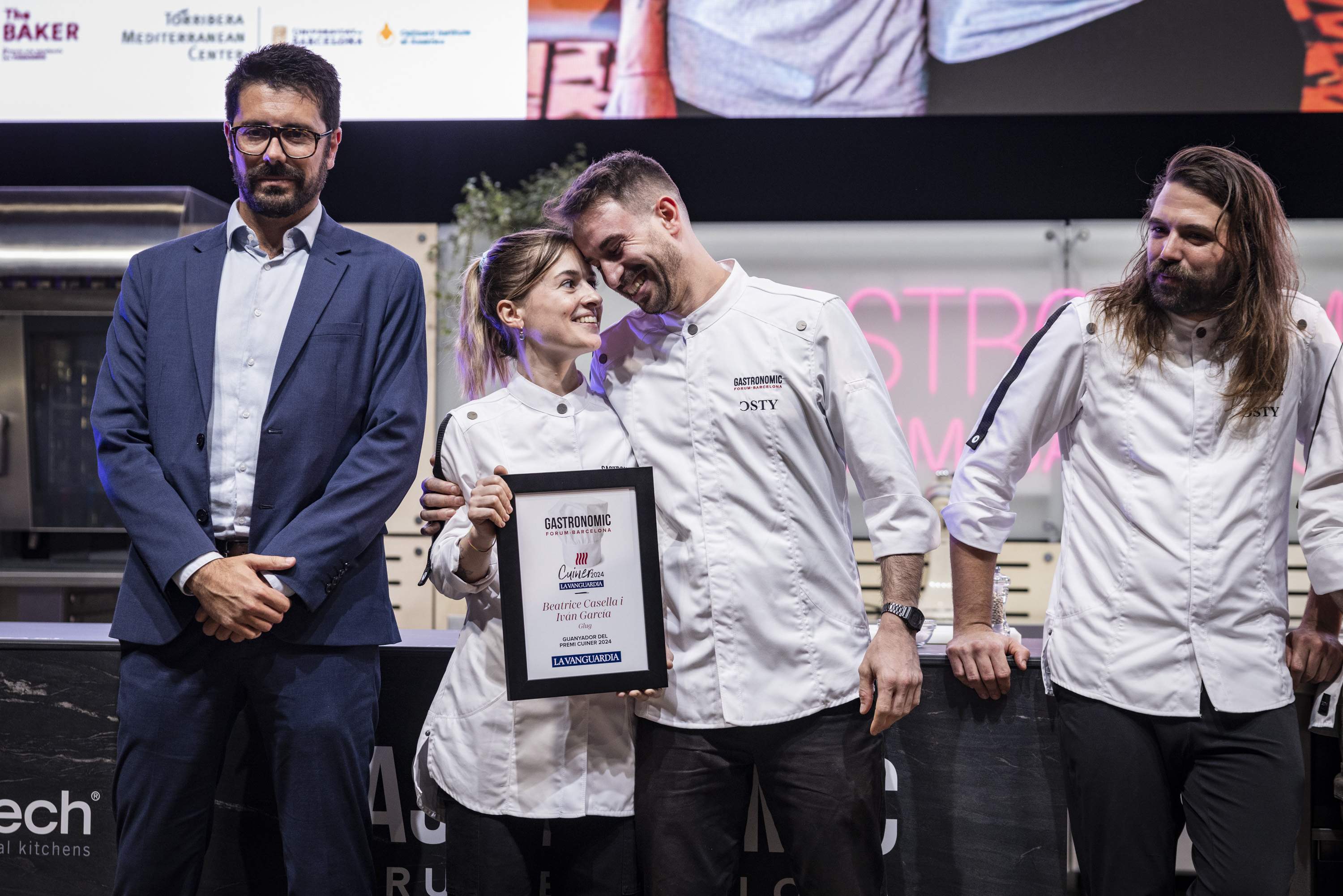 Beatrice Casella i Iván García guanyen el premi a Millor Cuiner del Gastronòmic Fòrum Barcelona 2024