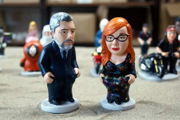 Els caganers de Toni Cruanyes i Elisenda Carod / ACN