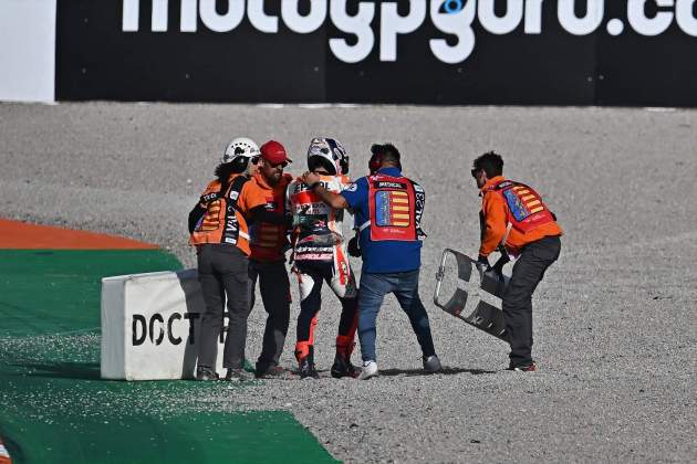 Accident Marc Márquez MotoGP/ Foto: Europa Press