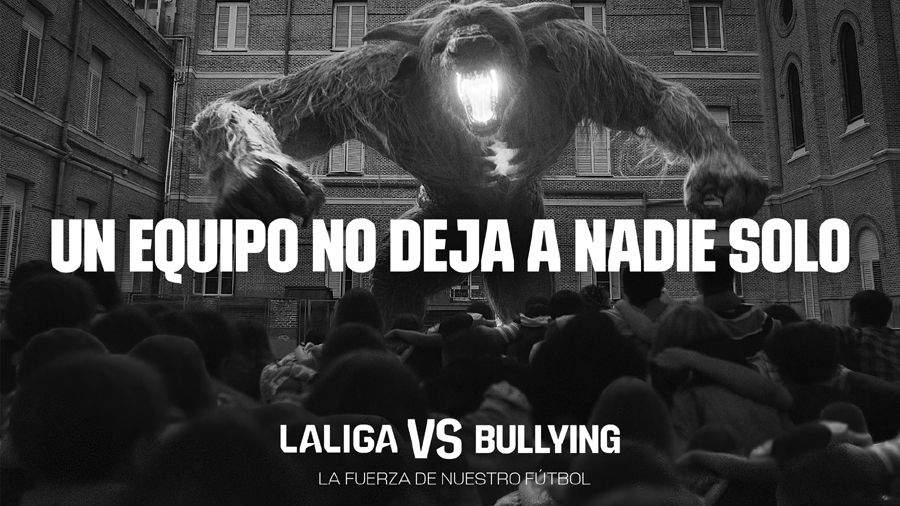 El fútbol profesional se une al Día Internacional contra la Violencia y el Acoso Escolar