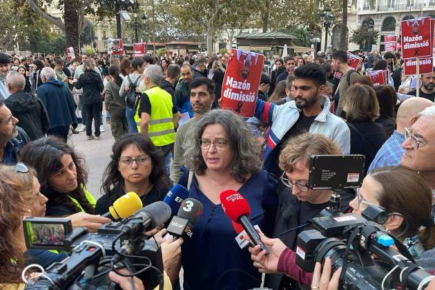 manifestacio valencia dana