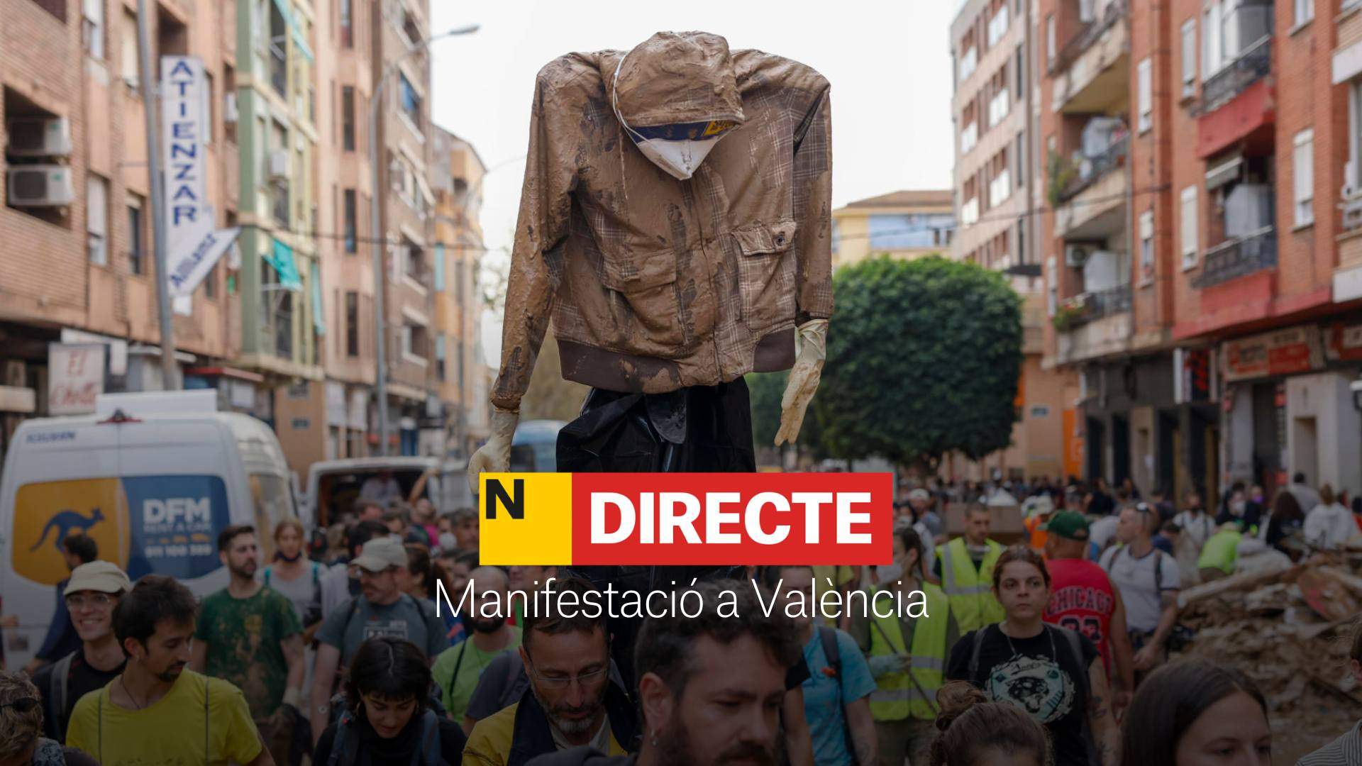 Manifestació a València per la DANA, DIRECTE | Última hora de la protesta contra Carlos Mazón