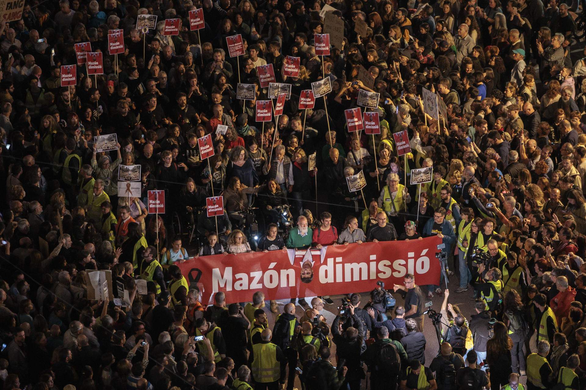 Convocada una nova protesta per exigir la dimissió de Mazón el 30 de novembre