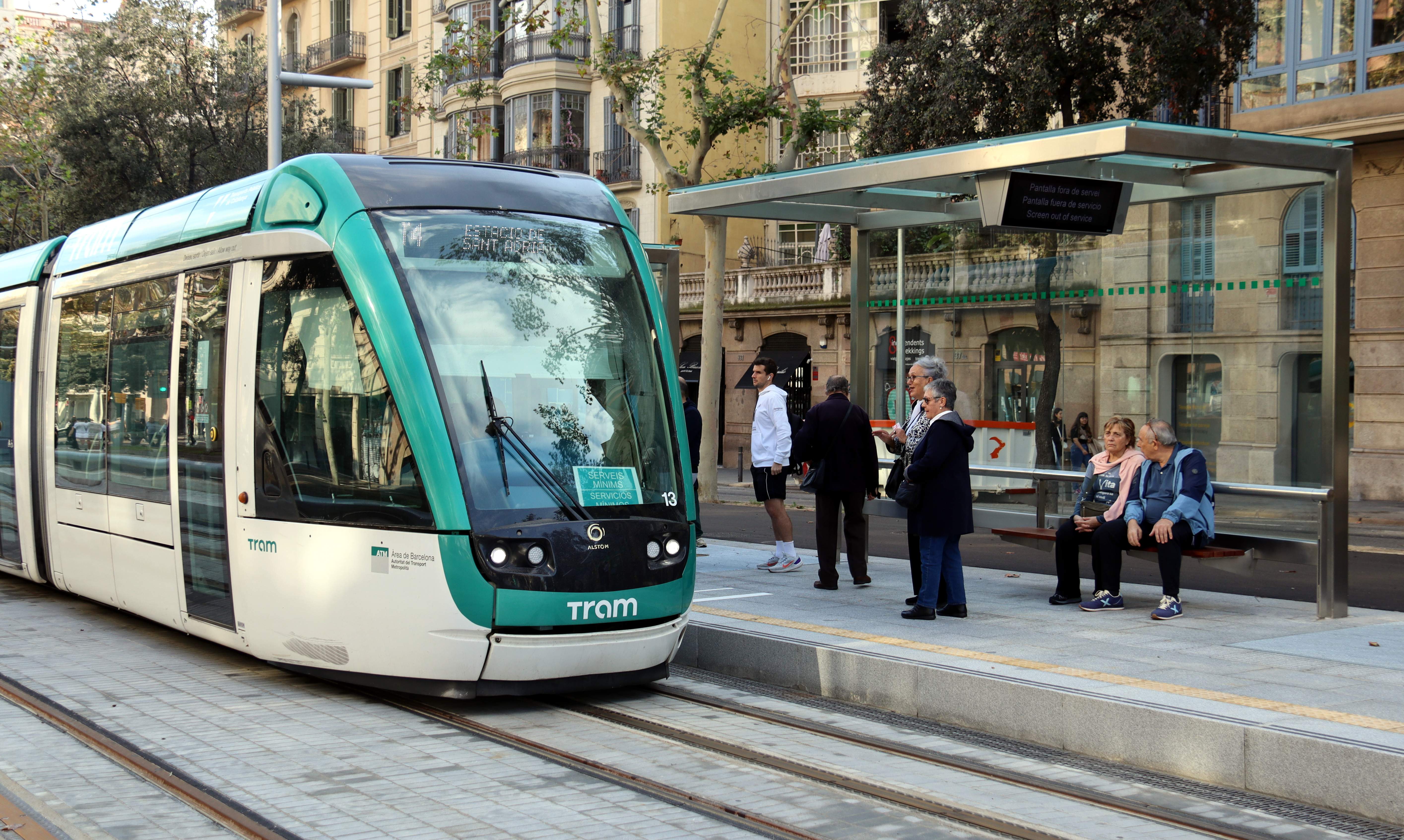 Ja funciona el tram de tramvia des de Glòries fins a Verdaguer, primera fase per connectar la Diagonal