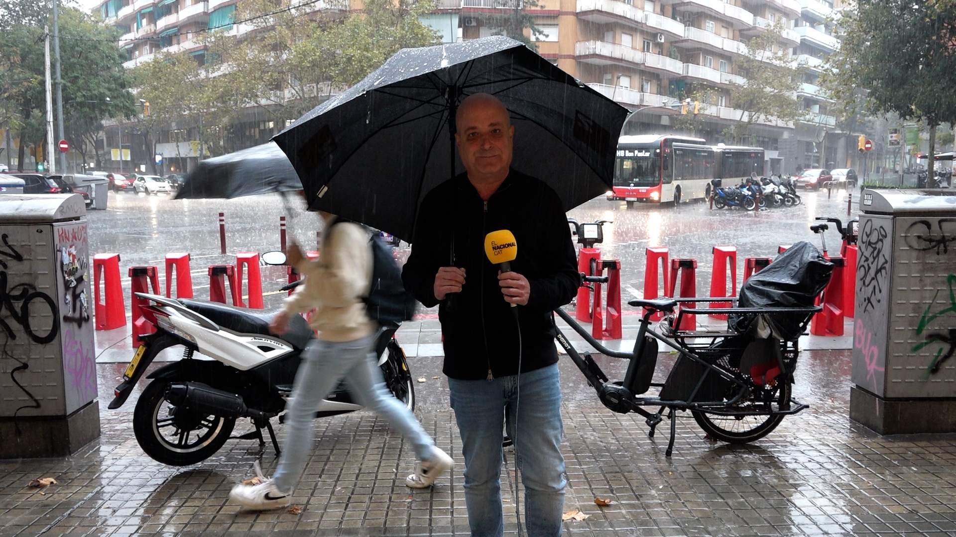 La DANA arriba a Catalunya amb tempestes torrencials i fortes pedregades: alertes del Meteocat i l'AEMET