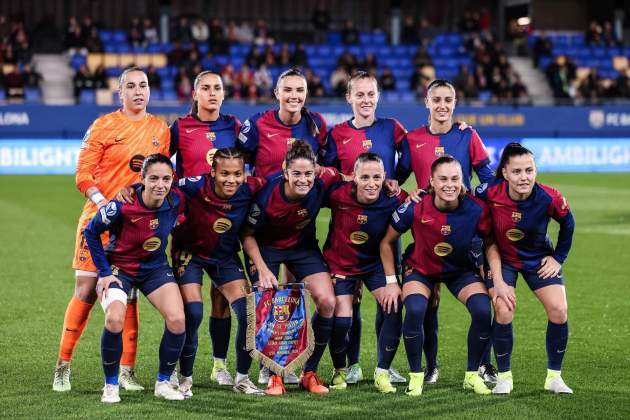 Barça femenino alineación / Foto: Europa Press