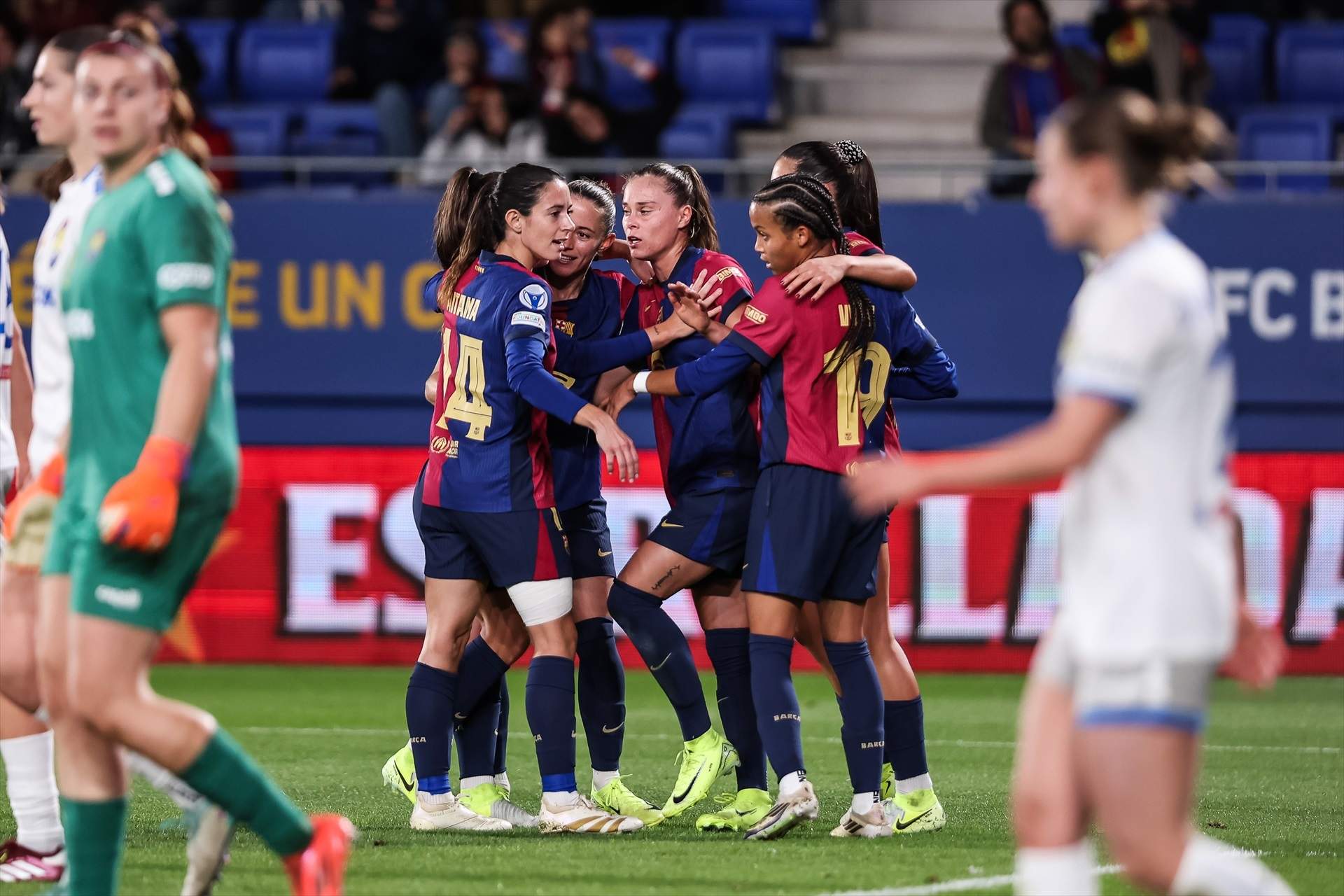 El Barça s'anima contra el St. Pölten amb l'enèsima gran golejada a la Champions femenina (7-0)