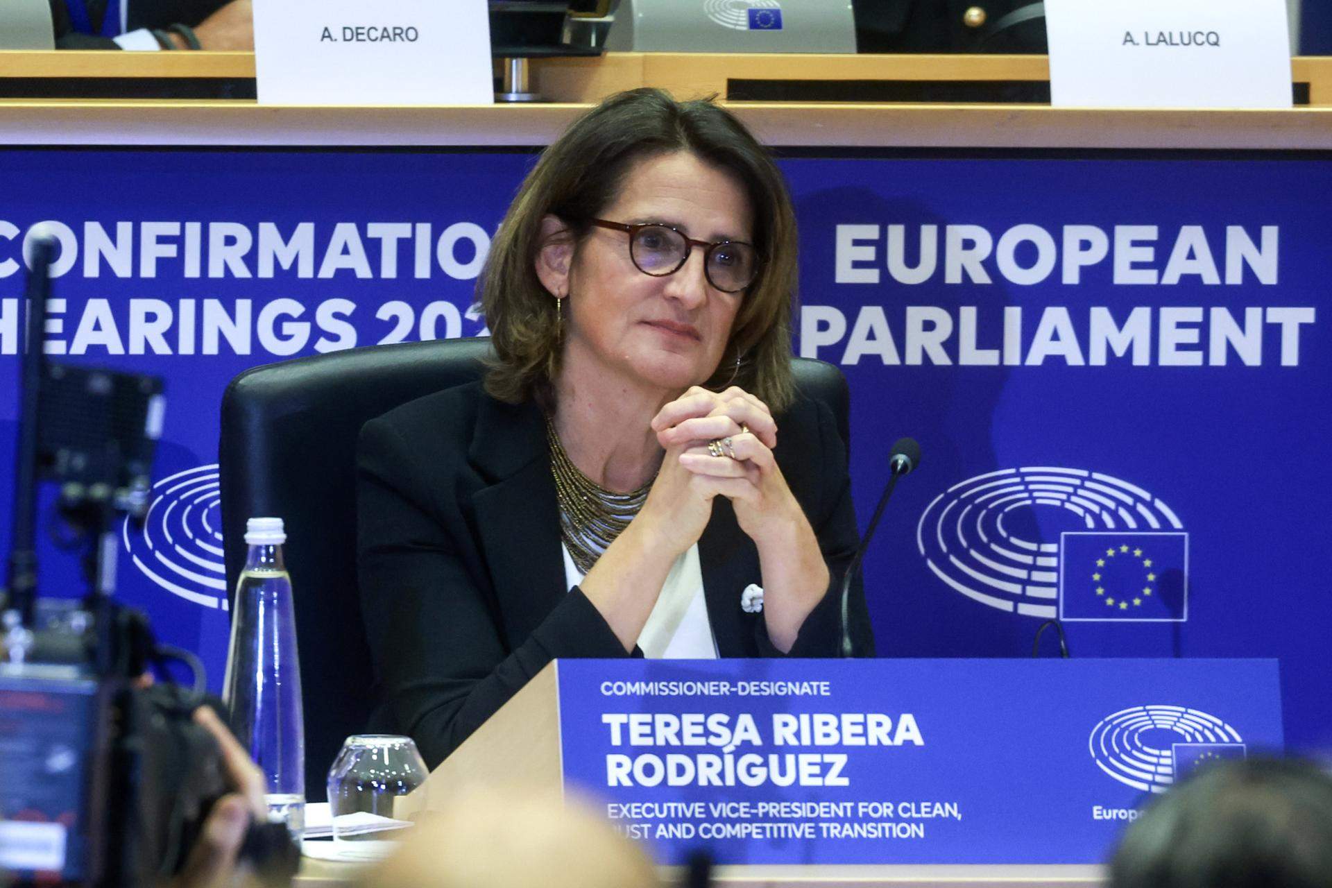 La DANA enfanga l’examen europeu de Teresa Ribera, que apunta a Mazón per la tragèdia