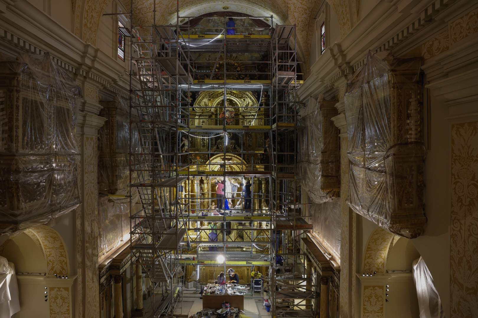 La iglesia barroca mejor conservada de Barcelona, a punto de terminar su rehabilitación