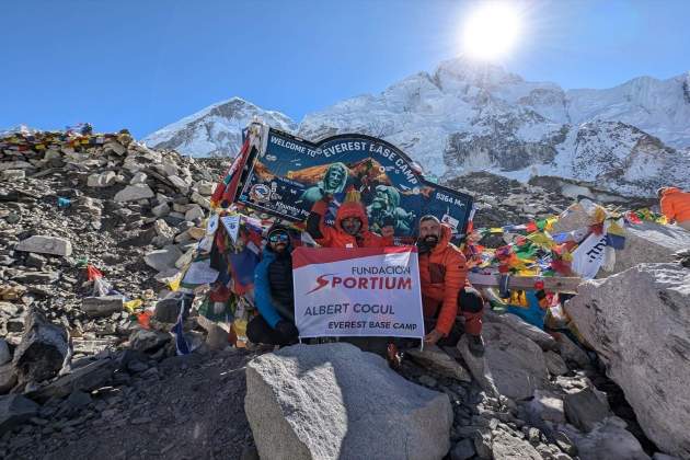 Albert Cogul Everest / Foto: Fundación Sportium