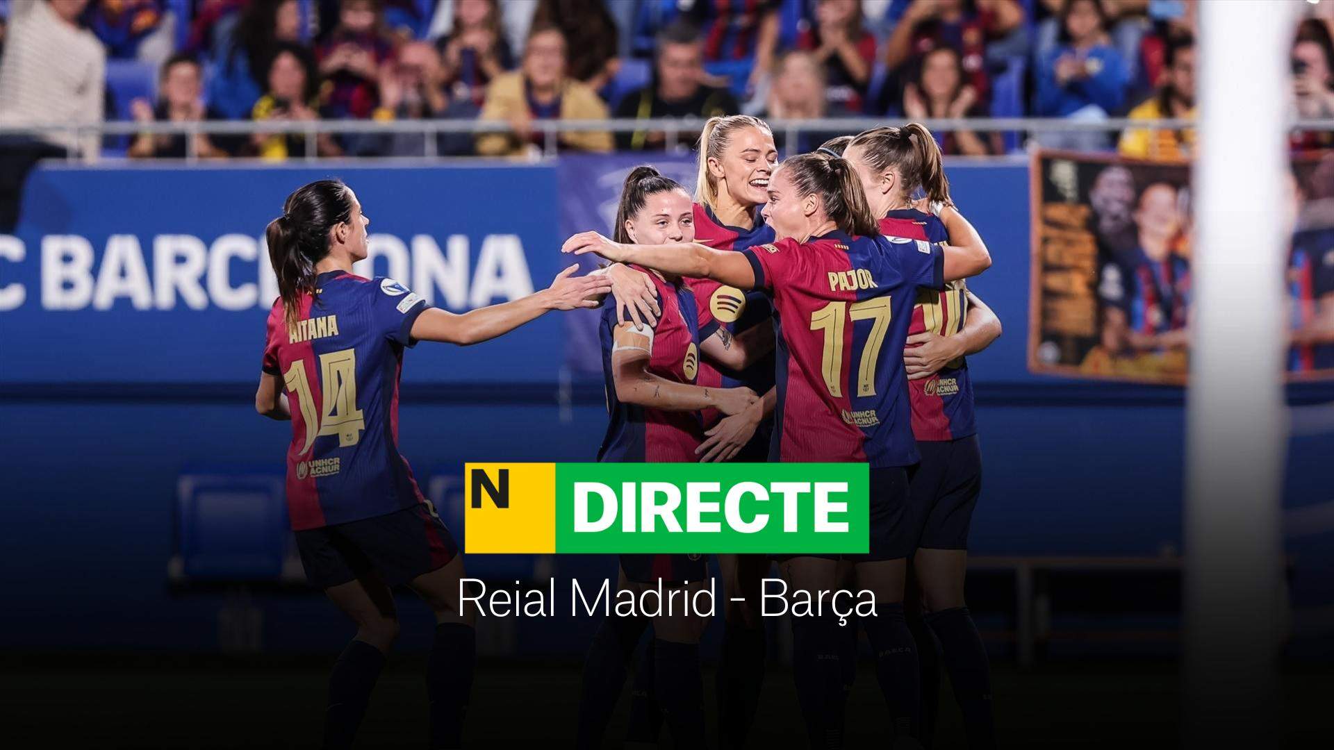 Reial Madrid - Barça de la Lliga F, DIRECTE | Continua el domini culer