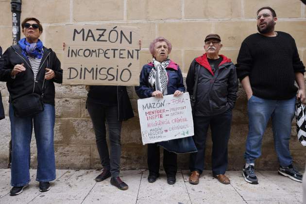 manifestació corts valencianes mazón dana valència protesta efe  (8)