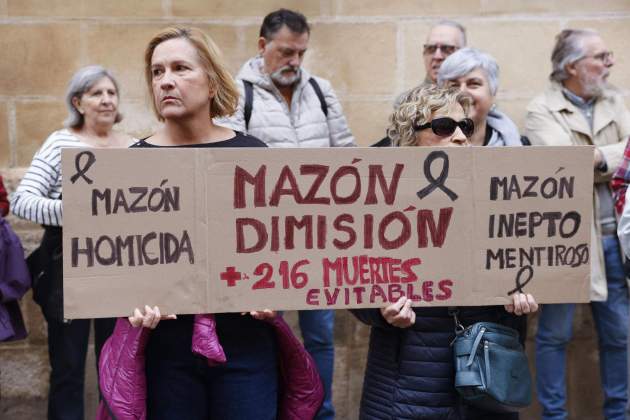 manifestació corts valencianes mazón dana valència protesta efe  (2)