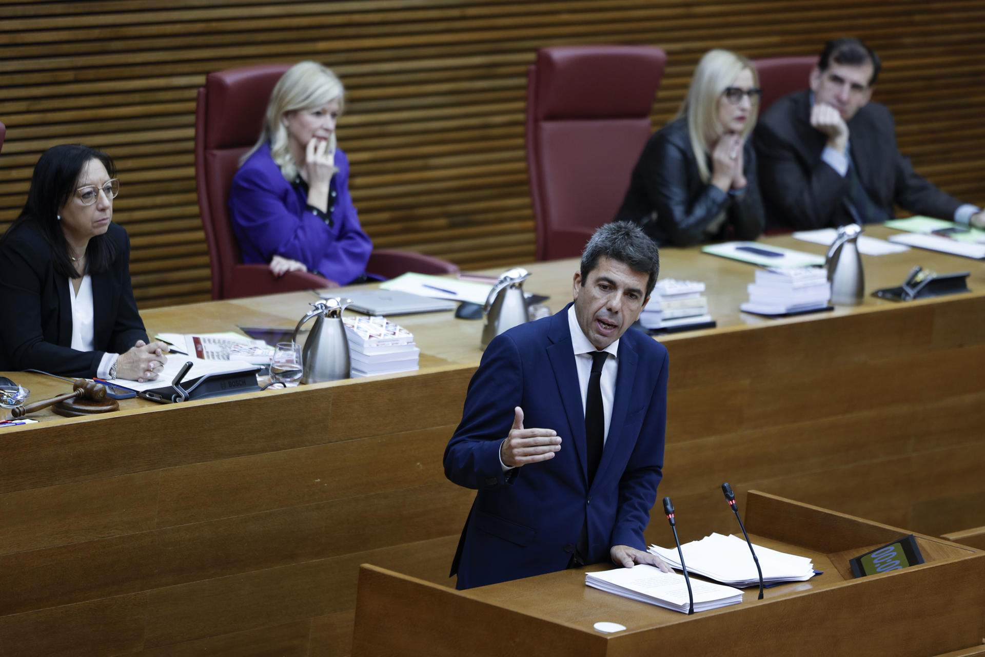 El president del País Valencià, CArlos Mazón