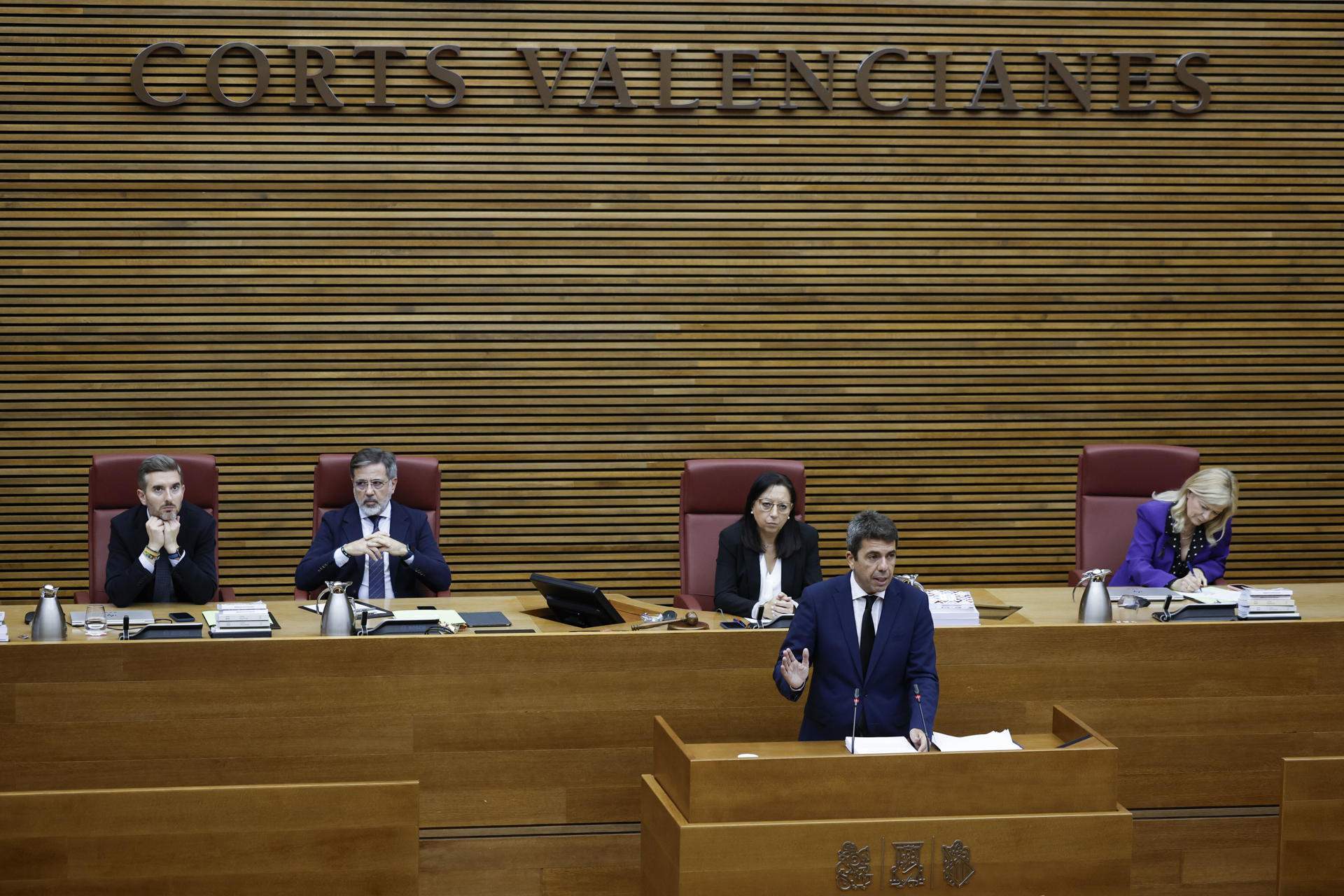 Carlos Mazón ple de les Corts VAlencianes