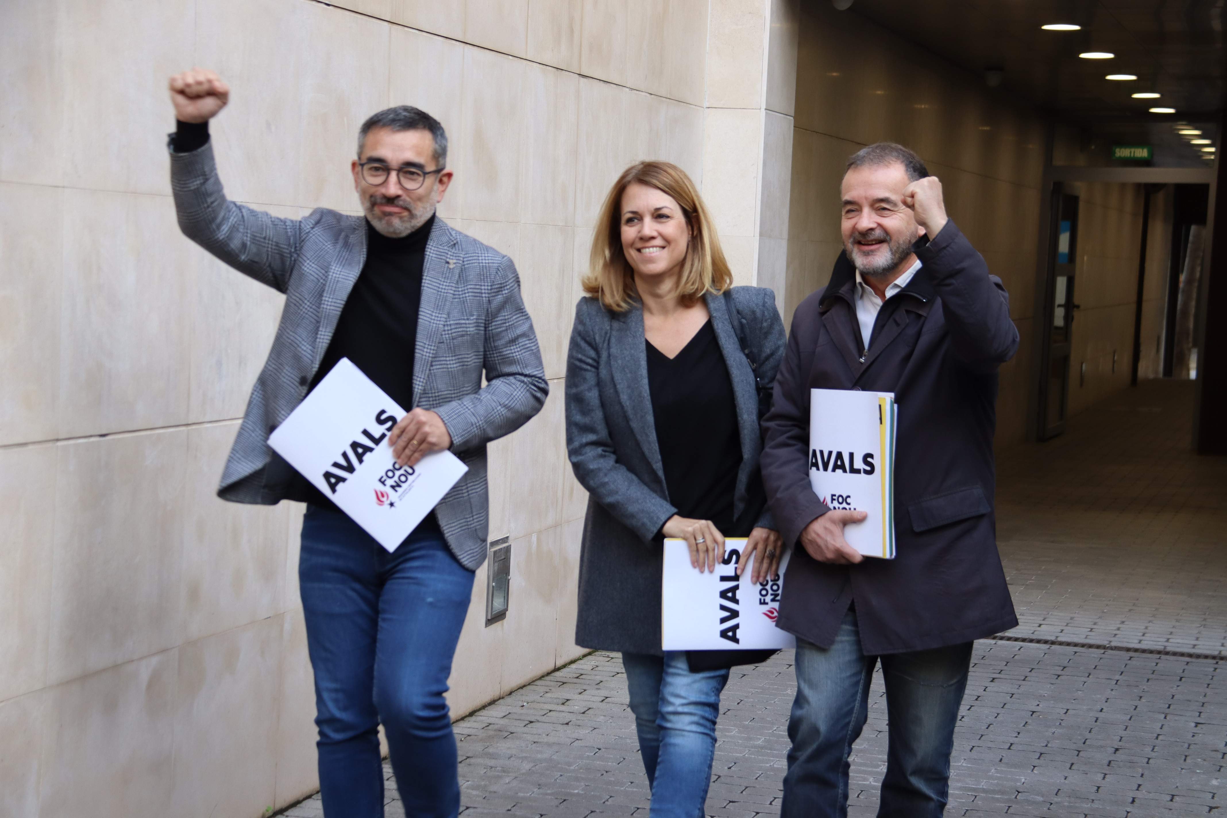 Foc Nou presenta més de 500 avals per al congrés d'ERC: "Toca triar: independència o els de sempre"