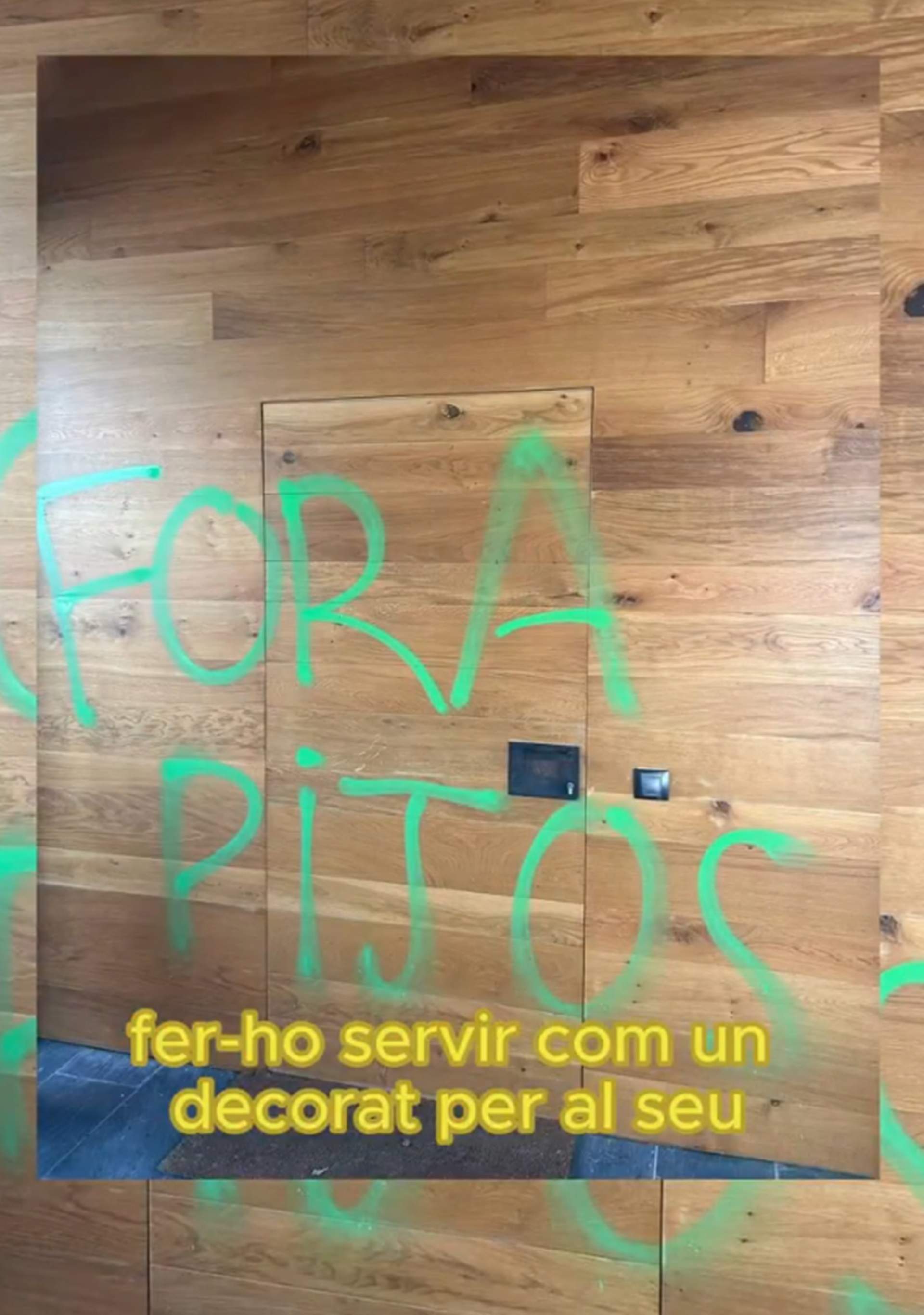 Arran vandaliza la casa de Gerard Piqué en la Cerdanya: "Fuera pijos, no somos vuestro decorado"