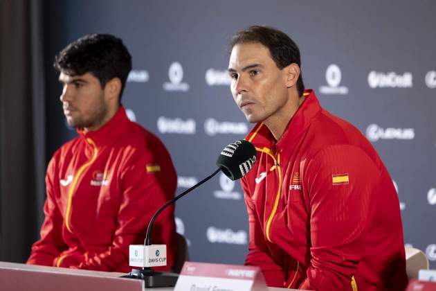 Rafa Nadal Carlos Alcaraz / Foto: EFE