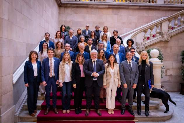 El grupo parlamentario de Junts este miércoles en el Parlamento / Junts