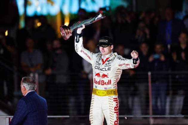 Verstappen podio GP Las Vegas / Foto: Europa Press