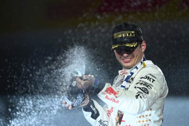 Max Verstappen podio GP Las Vegas / Foto: Europa Press