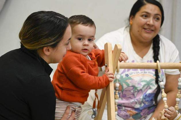 CaixaProinfancia crea una red de espacios 0-3 para familias en situación de pobreza. Foto: Fundació La Caixa