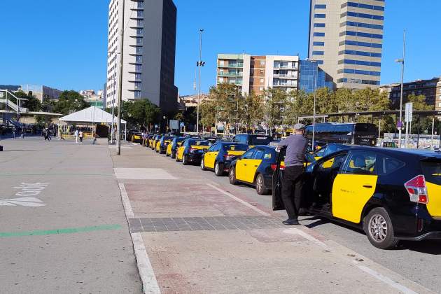 parada taxis i ascensors estacio sants foto jordi palmer (4)