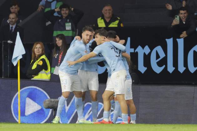 Gol Hugo Álvarez Celta de Vigo Barça / Foto: EFE