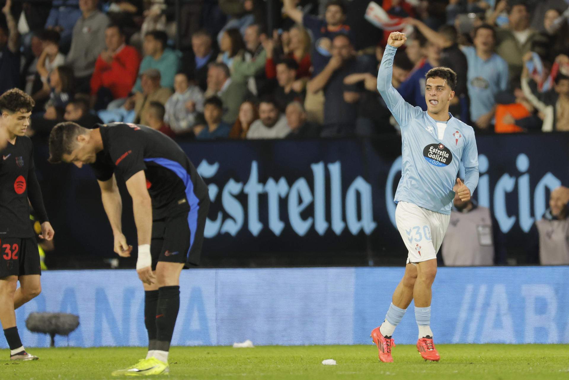 El Barça desconecta contra el Celta (2-2) y genera las primeras dudas en la Liga