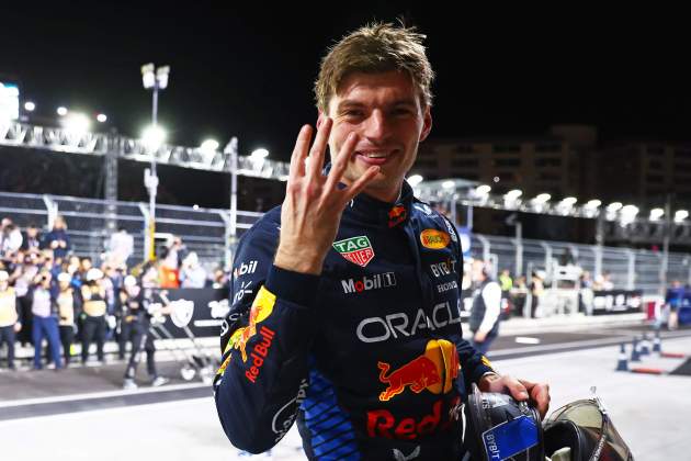 Max Verstappen tetracampeón / Foto: @F1