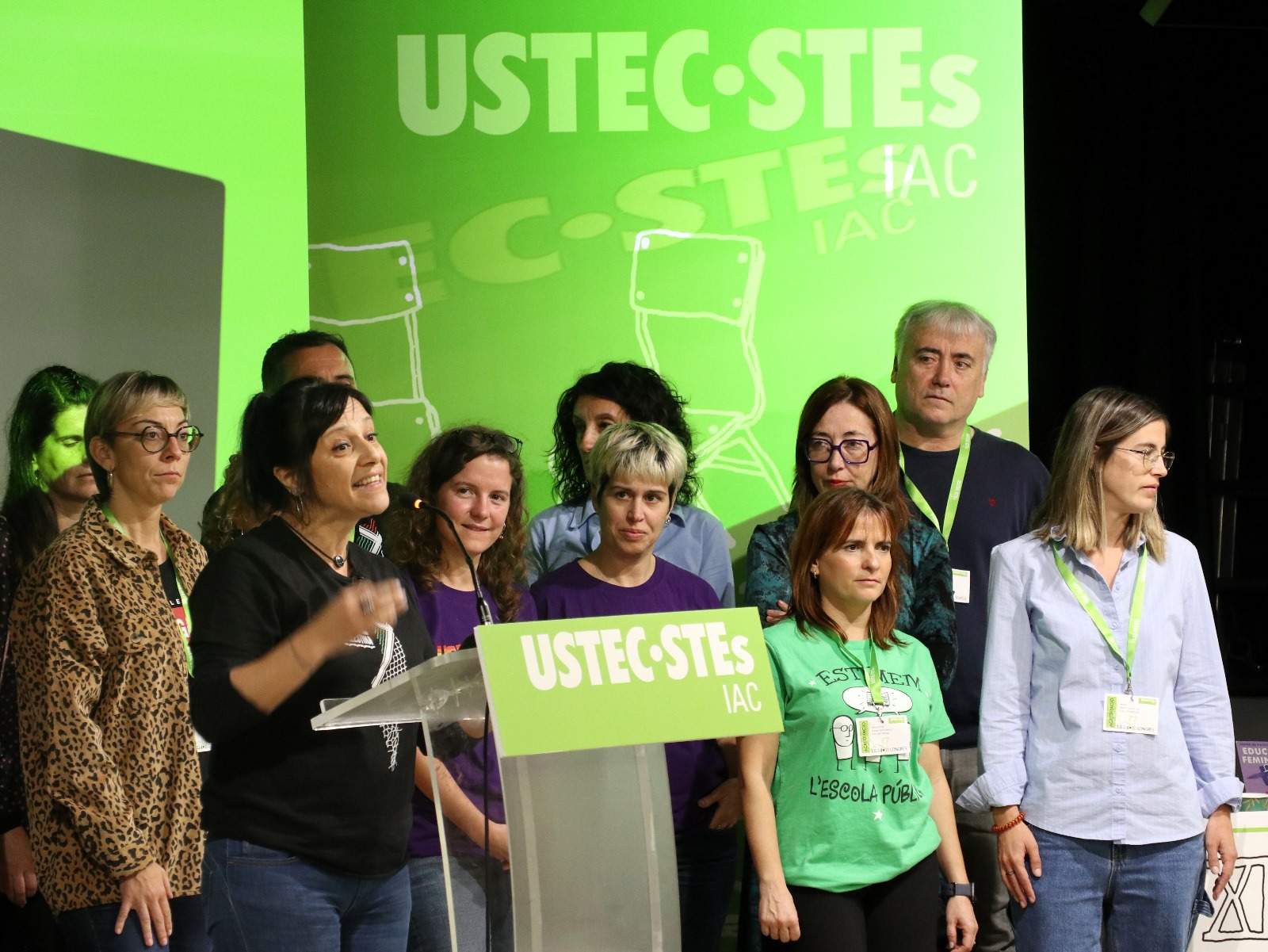 USTEC reclama al Govern la reducción de ratios de alumnos y una mejora de las condiciones laborales