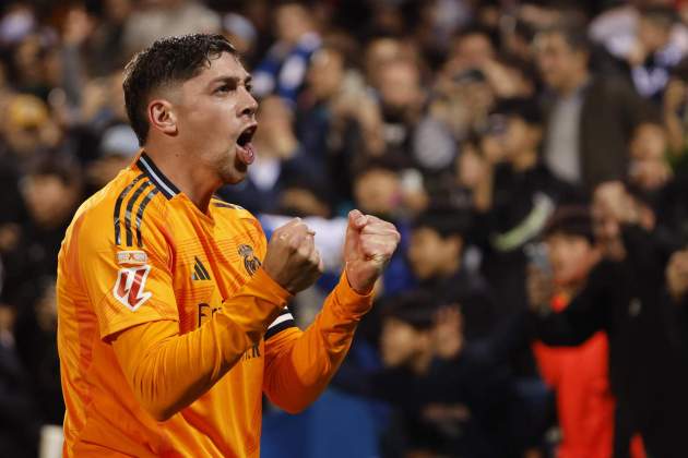 Fede Valverde gol Leganés Real Madrid / Foto: EFE