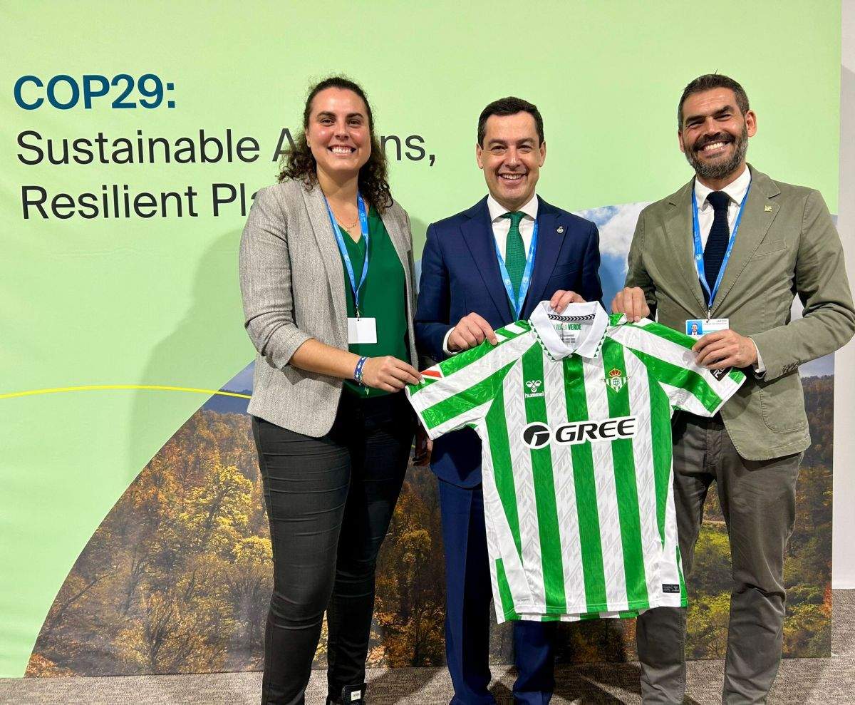 El Real Betis reafirma el compromiso del fútbol español en la lucha contra el cambio climático