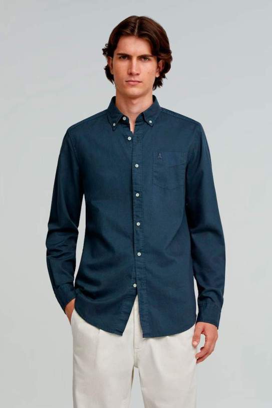 Camisa d'home de cotó regular fit Scalpers1