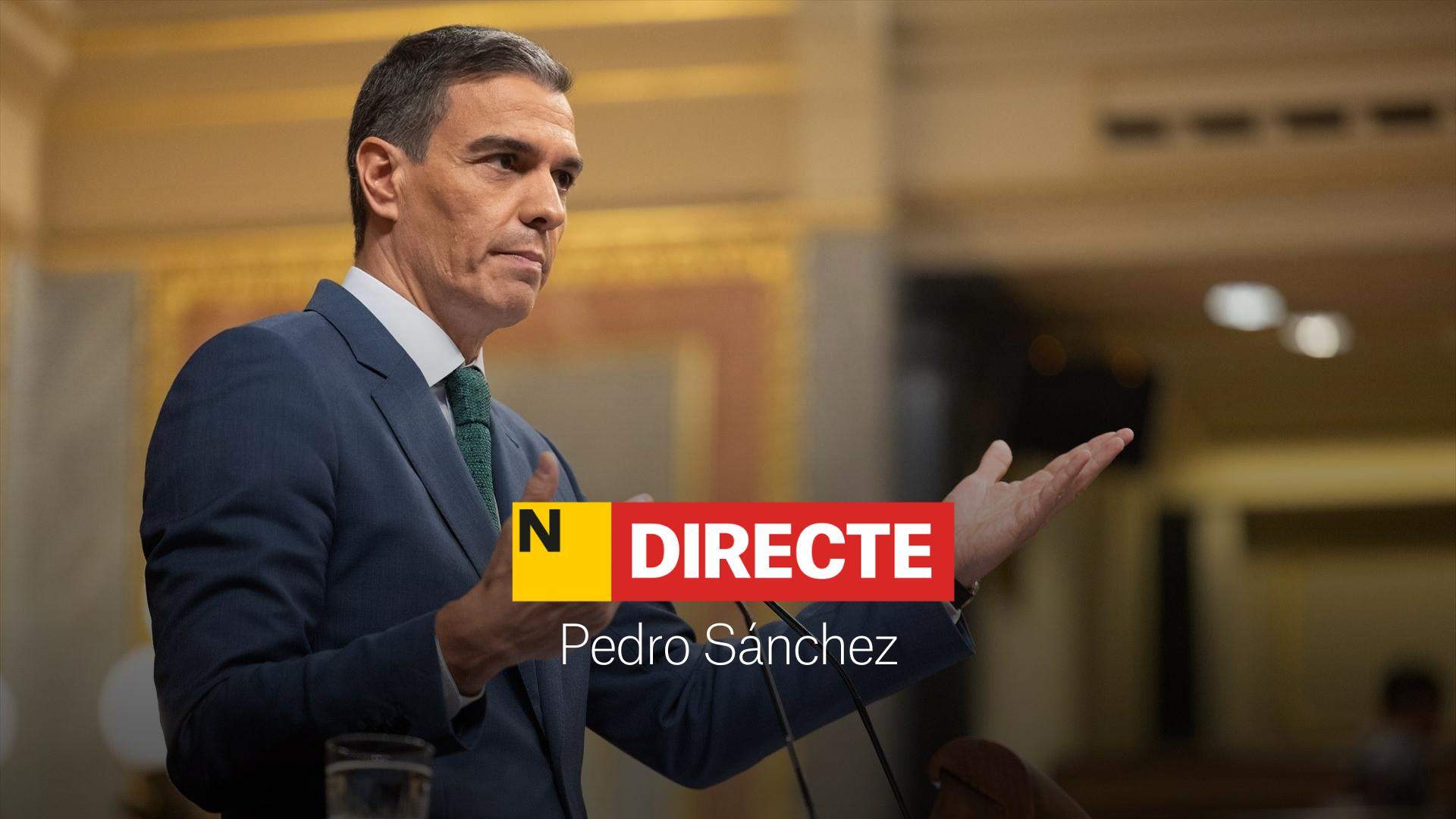 Pedro Sánchez comparece en el Congreso para informar de la gestión de la DANA, DIRECTO